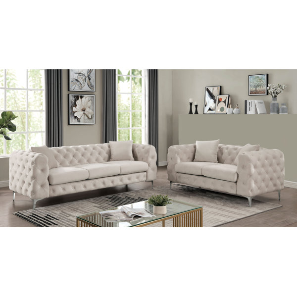 Mercer41 Marzec 2 Piece Living Room Set Wayfair